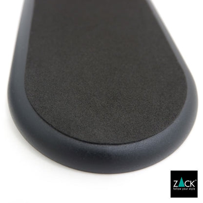 ZACK 40525 OLOMO ドイツZACK社製モダンデザインのハンドヘルドミラー(トレー付き) マットブラック [在庫有り]