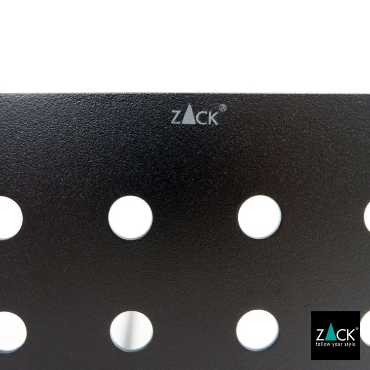 ZACK 40526 IPARO ドイツZACK社製モダンデザインのシャワーバスケット マットブラック [在庫有り] H2-57