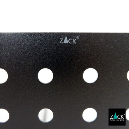 ZACK 40526 IPARO ドイツZACK社製モダンデザインのシャワーバスケット マットブラック [在庫有り] H2-57