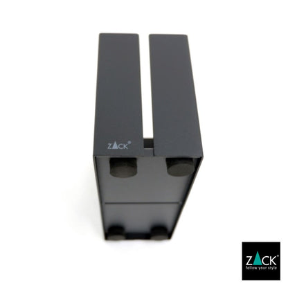 ZACK 40535 POTES ドイツZACK社製モダンデザインのユーテンシルボックスL マットブラック H2-49 [在庫有り]