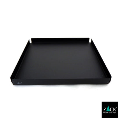 ZACK 40538 POTES ドイツZACK社製モダンデザインのトレイL マットブラック [在庫有り] H2-85