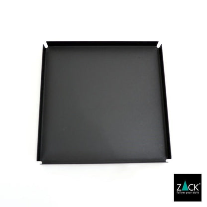 ZACK 40538 POTES ドイツZACK社製モダンデザインのトレイL マットブラック [在庫有り] H2-85