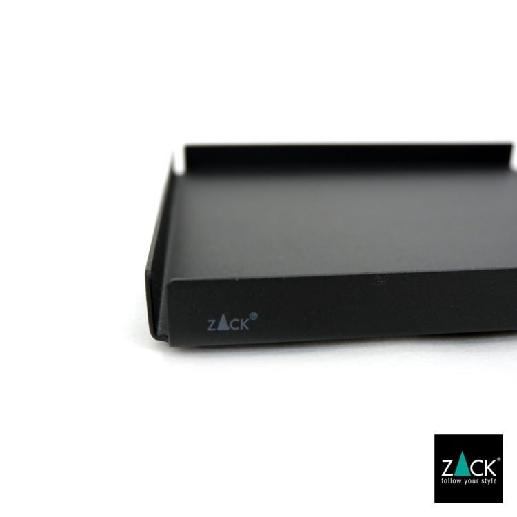 ZACK 40538 POTES ドイツZACK社製モダンデザインのトレイL マットブラック [在庫有り] H2-85