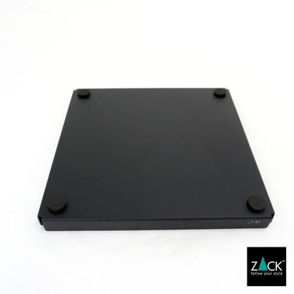 ZACK 40538 POTES ドイツZACK社製モダンデザインのトレイL マットブラック [在庫有り] H2-85