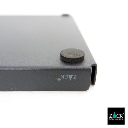 ZACK 40538 POTES ドイツZACK社製モダンデザインのトレイL マットブラック [在庫有り] H2-85