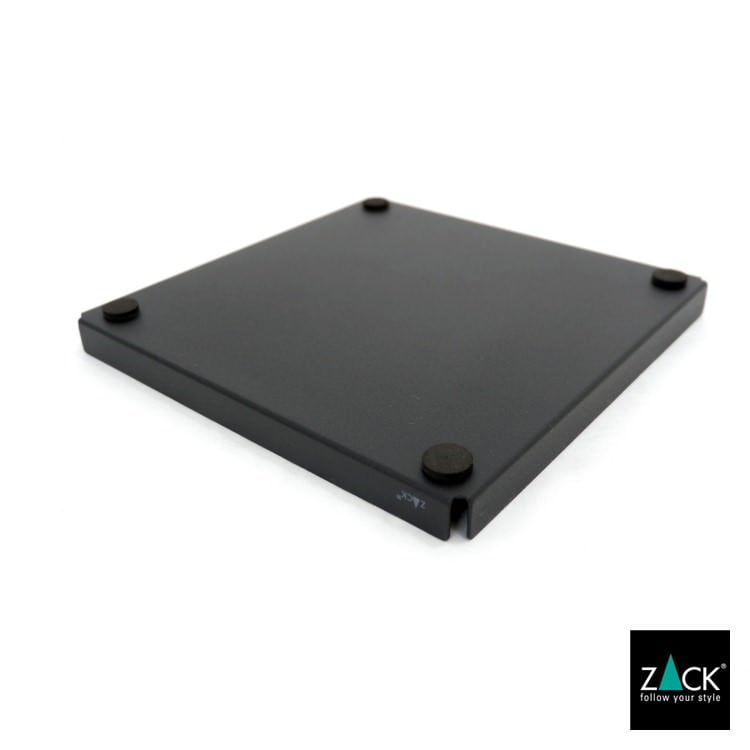 ZACK 40538 POTES ドイツZACK社製モダンデザインのトレイL マットブラック [在庫有り] H2-85