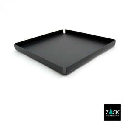 ZACK 40538 POTES ドイツZACK社製モダンデザインのトレイL マットブラック [在庫有り] H2-85