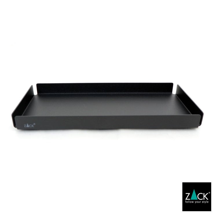 ZACK 40539 POTES ドイツZACK社製モダンデザインのトレイS マットブラック [在庫有り]