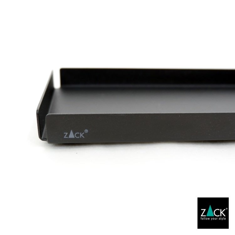 ZACK 40539 POTES ドイツZACK社製モダンデザインのトレイS マットブラック [在庫有り]