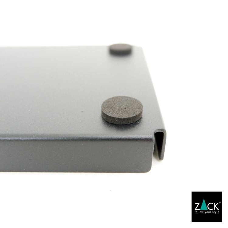 ZACK 40539 POTES ドイツZACK社製モダンデザインのトレイS マットブラック [在庫有り]
