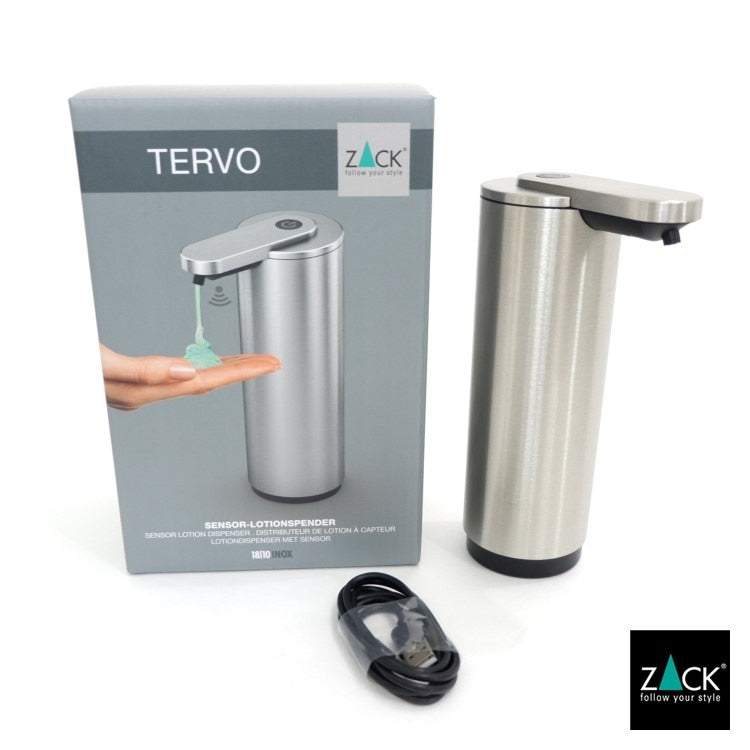 ZACK 40542 TERVO ドイツZACK社製モダンデザインのセンサーリキッドディスペンサー HL [在庫有り]