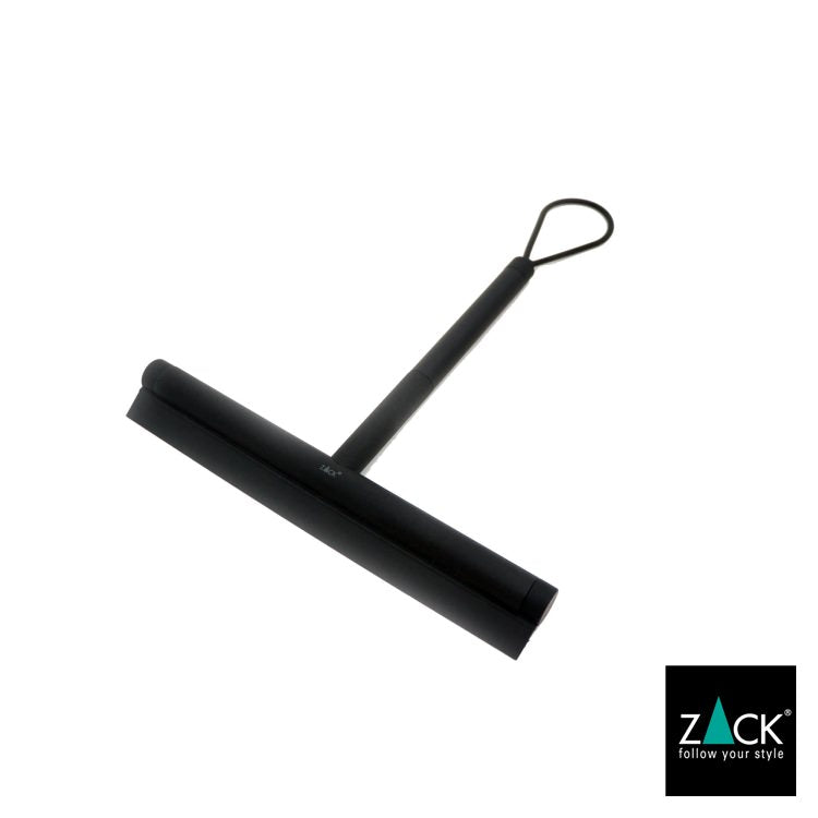ZACK 40546 JAZ ドイツZACK社製モダンデザインのバスルームスクイージーS マットブラック [在庫有り]