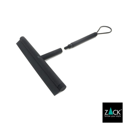 ZACK 40546 JAZ ドイツZACK社製モダンデザインのバスルームスクイージーS マットブラック [在庫有り]