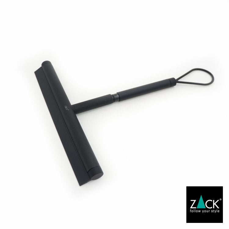 ZACK 40546 JAZ ドイツZACK社製モダンデザインのバスルームスクイージーS マットブラック [在庫有り]