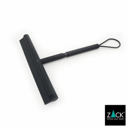 ZACK 40546 JAZ ドイツZACK社製モダンデザインのバスルームスクイージーS マットブラック [在庫有り]