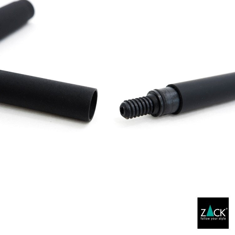 ZACK 40547 JAZ ドイツZACK社製モダンデザインのバスルームスクイージーM マットブラック [在庫有り]H1