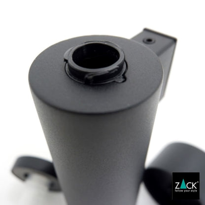 ZACK 40558 MANOLA ドイツZACK社製モダンデザインのリキッドディスペンサー マットブラック 壁付けタイプ DIY [在庫有り]