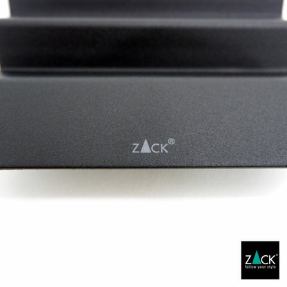 ZACK 40562 OPETA ドイツZACK社製モダンデザインのソープディッシュ マットブラック [在庫有り] H2-17