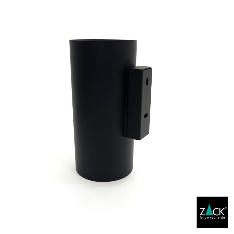 [サンプル品] ZACK 40571 LINEA ドイツZACK社製モダンデザインのトイレブラシ マットブラック 壁付けタイプ DIY [在庫有り]