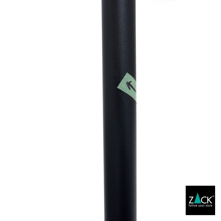 [サンプル品] ZACK 40571 LINEA ドイツZACK社製モダンデザインのトイレブラシ マットブラック 壁付けタイプ DIY [在庫有り]