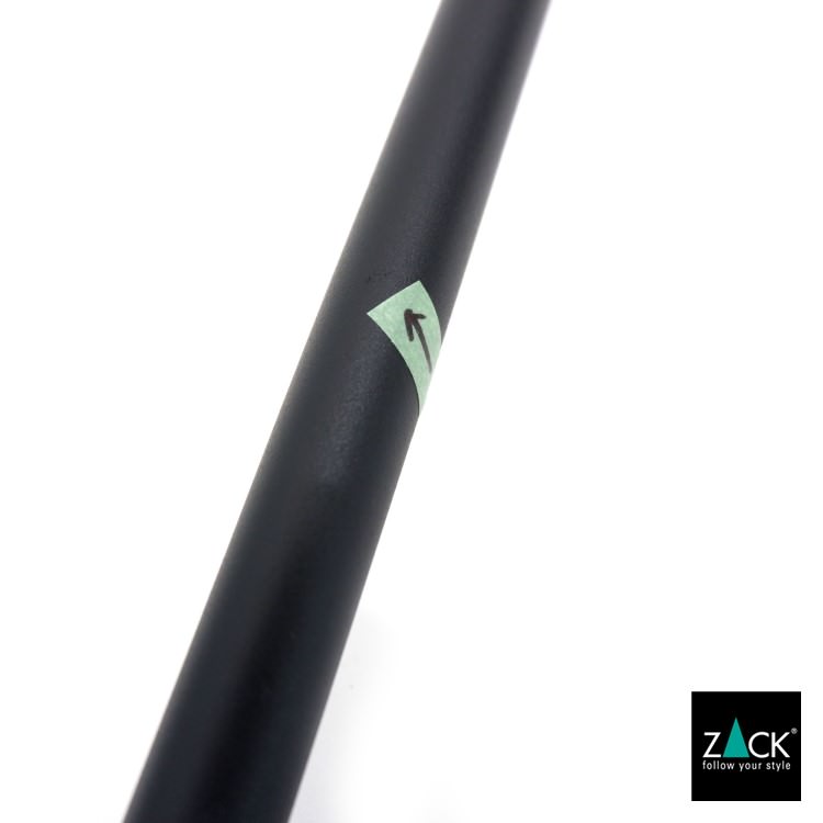 [サンプル品] ZACK 40571 LINEA ドイツZACK社製モダンデザインのトイレブラシ マットブラック 壁付けタイプ DIY [在庫有り]