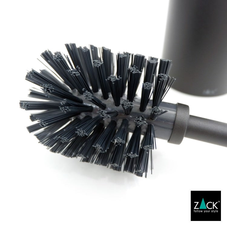 [サンプル品] ZACK 40571 LINEA ドイツZACK社製モダンデザインのトイレブラシ マットブラック 壁付けタイプ DIY [在庫有り]