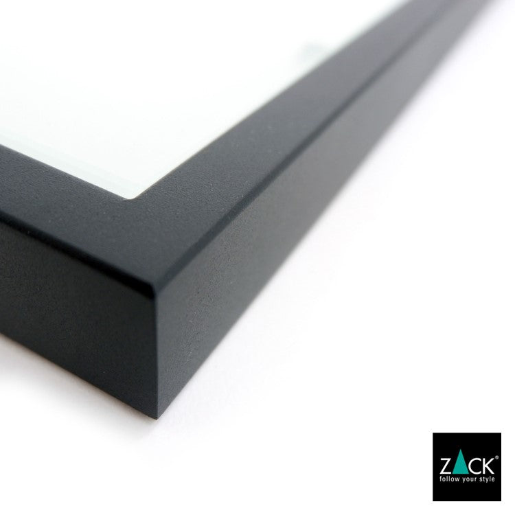 ZACK 40574 LINEA ドイツZACK社製モダンデザインのバスルームシェルフ マットブラック 壁付けタイプ DIY [在庫有り]