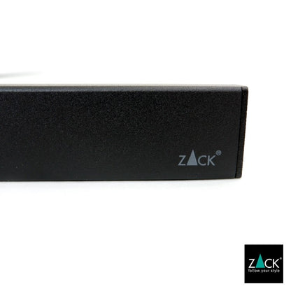 ZACK 40574 LINEA ドイツZACK社製モダンデザインのバスルームシェルフ マットブラック 壁付けタイプ DIY [在庫有り]