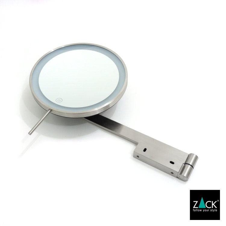 ZACK 40582 LINEA ドイツZACK社製モダンデザインのLED メイクアップミラー(X5倍) HL [お取寄せ]