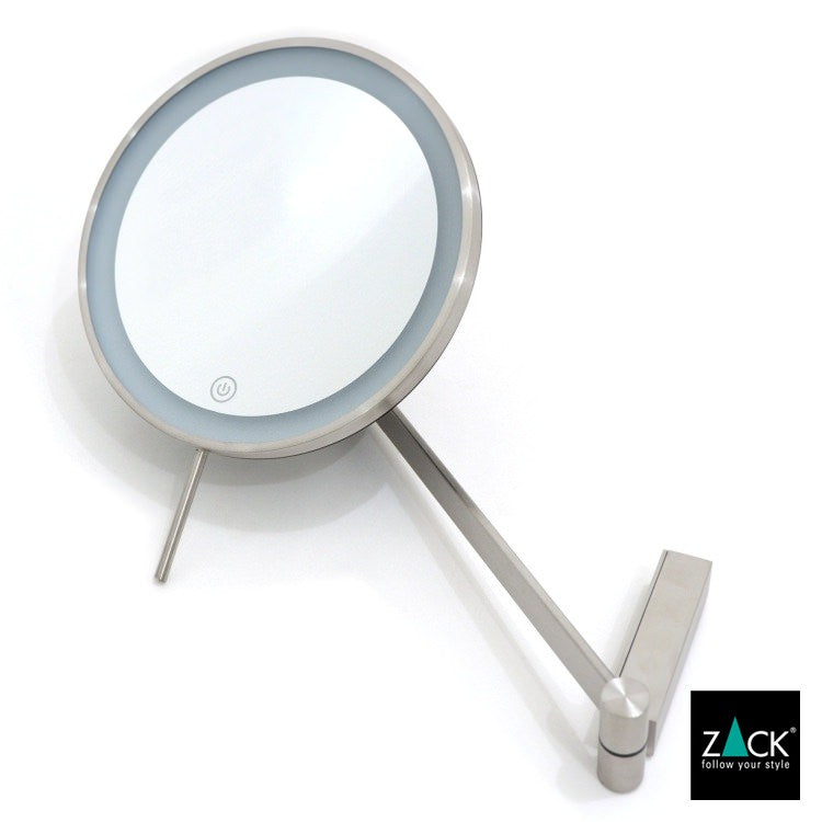 ZACK 40582 LINEA ドイツZACK社製モダンデザインのLED メイクアップミラー(X5倍) HL [お取寄せ]