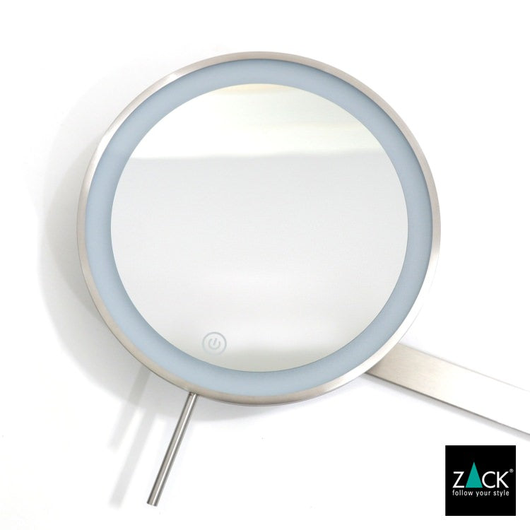 ZACK 40582 LINEA ドイツZACK社製モダンデザインのLED メイクアップミラー(X5倍) HL [お取寄せ]