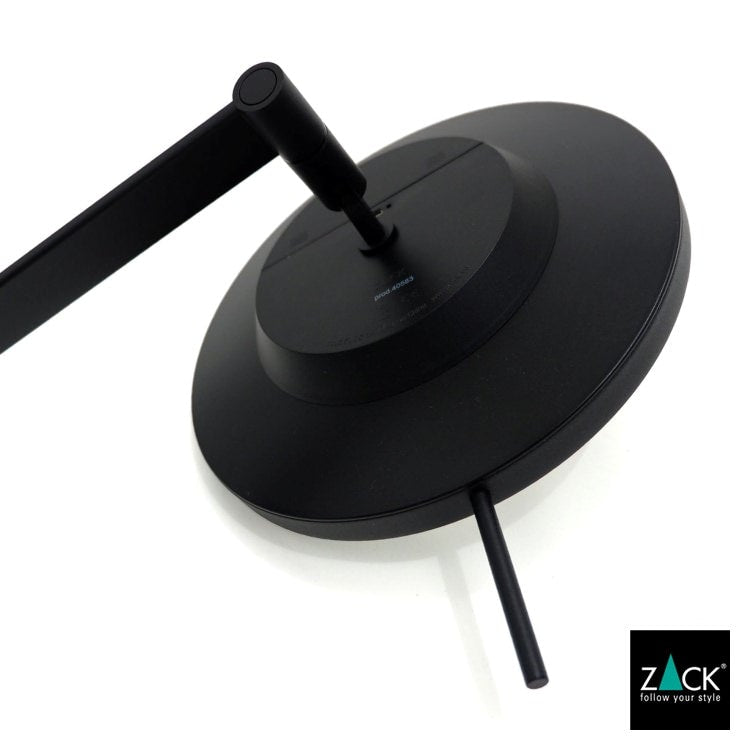 ZACK 40583 LINEA ドイツZACK社製モダンデザインのLED メイクアップミラー(X5倍) マットブラック [お取寄せ]