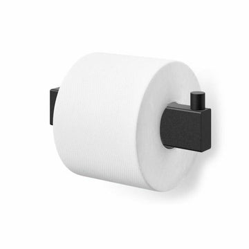 ZACK 40590 LINEA ドイツZACK社製モダンデザインのトイレットペーパーホルダー マットブラック 壁付けタイプ DIY [在庫有り]