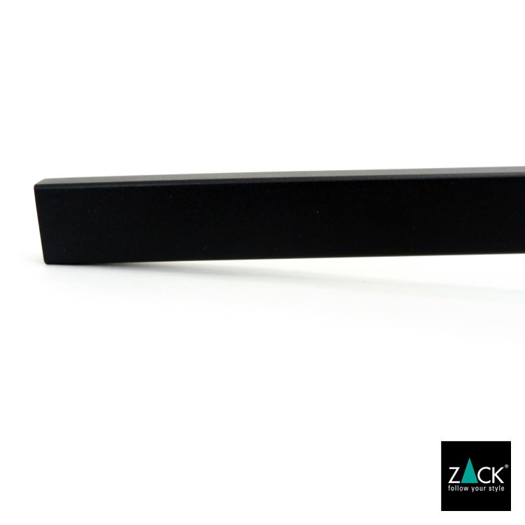 ZACK 40595 LINEA ドイツZACK社製モダンデザインのタオルホルダー マットブラック 壁付けタイプ DIY [在庫有り]