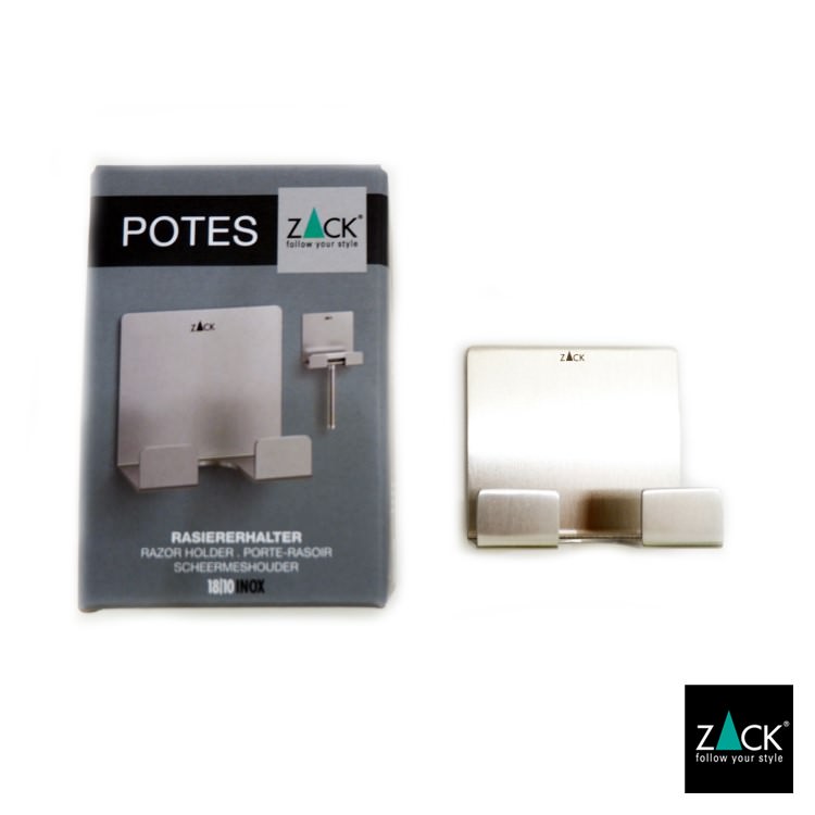 ZACK 40603 POTES ドイツZACK社製モダンデザインのレイザーホルダー HL [在庫有り]