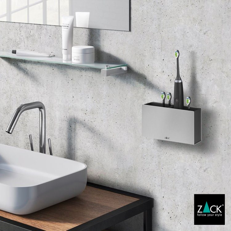 ZACK 40605 POTES ドイツZACK社製モダンデザインの歯ブラシホルダー HL [お取寄せ] H2-64