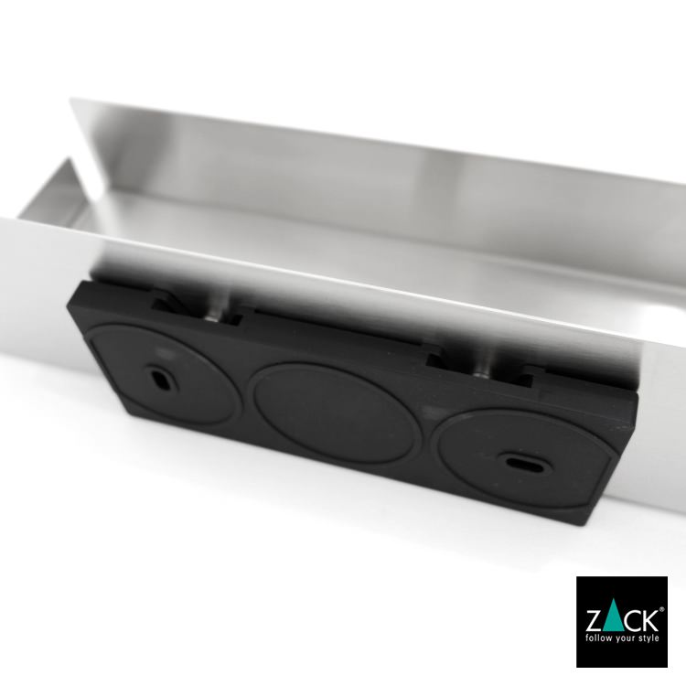 ZACK 40607 POTES ドイツZACK社製モダンデザインのシャワートレイ HL [お取寄せ]