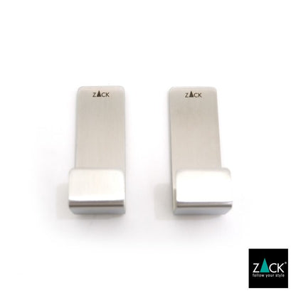 ZACK 40608 POTES ドイツZACK社製モダンデザインのタオルフックS 2個入 HL [在庫有り]