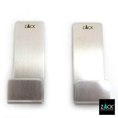 ZACK 40608 POTES ドイツZACK社製モダンデザインのタオルフックS 2個入 HL [在庫有り]