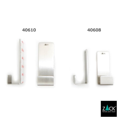 ZACK 40608 POTES ドイツZACK社製モダンデザインのタオルフックS 2個入 HL [在庫有り]