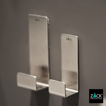 ZACK 40608 POTES ドイツZACK社製モダンデザインのタオルフックS 2個入 HL [在庫有り]