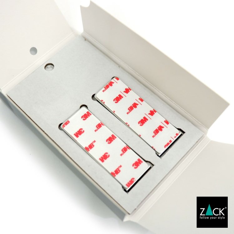 ZACK 40610 POTES ドイツZACK社製モダンデザインのタオルフックL 2個入 HL [在庫有り]