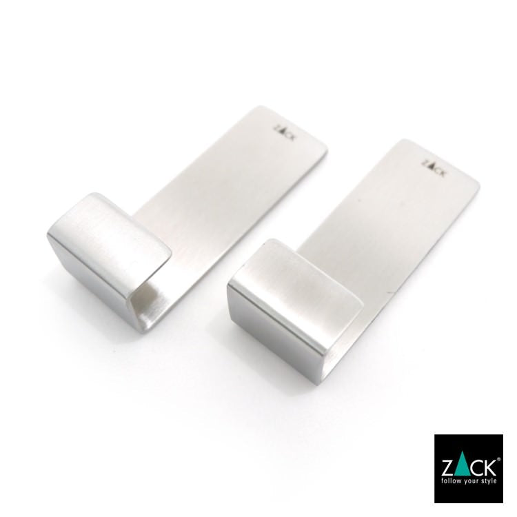 ZACK 40610 POTES ドイツZACK社製モダンデザインのタオルフックL 2個入 HL [在庫有り]