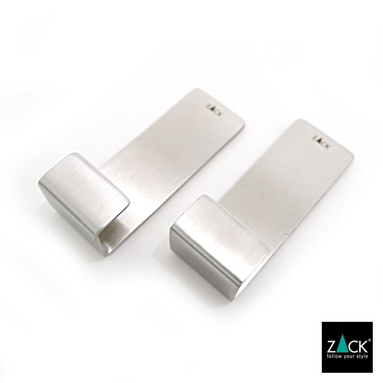 ZACK 40610 POTES ドイツZACK社製モダンデザインのタオルフックL 2個入 HL [在庫有り]