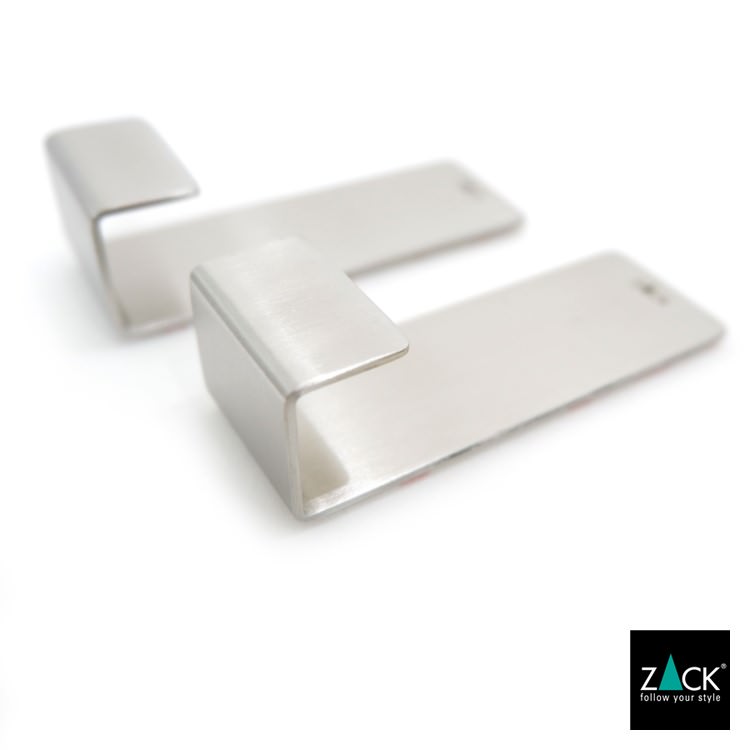 ZACK 40610 POTES ドイツZACK社製モダンデザインのタオルフックL 2個入 HL [在庫有り]