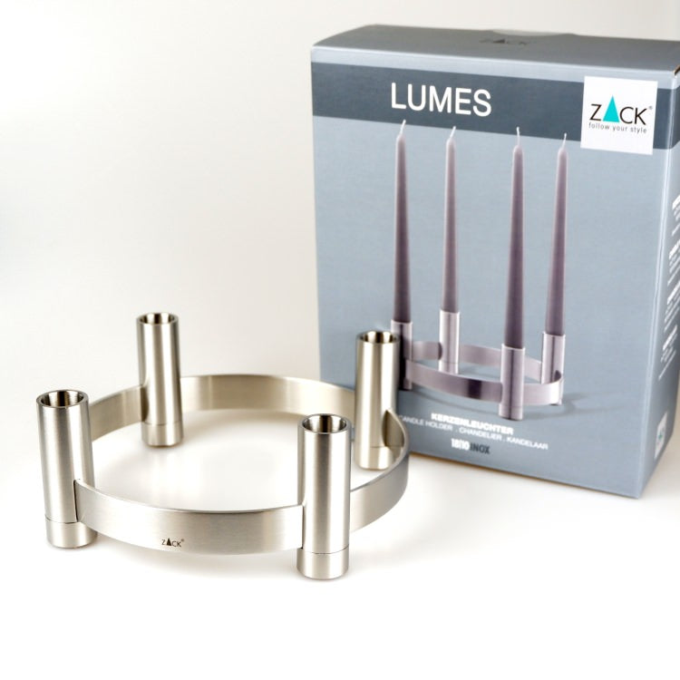 ZACK 40705 LUMES ドイツZACK社製モダンデザインのキャンドルホルダー HL [在庫有り] H2-193