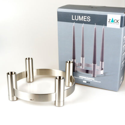 ZACK 40705 LUMES ドイツZACK社製モダンデザインのキャンドルホルダー HL [在庫有り] H2-193