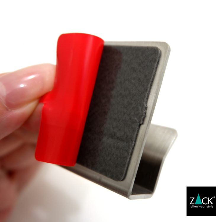 ZACK 40801 POTES ドイツZACK社製モダンデザインの壁掛けミラー(曇止め) HL [お取寄せ]