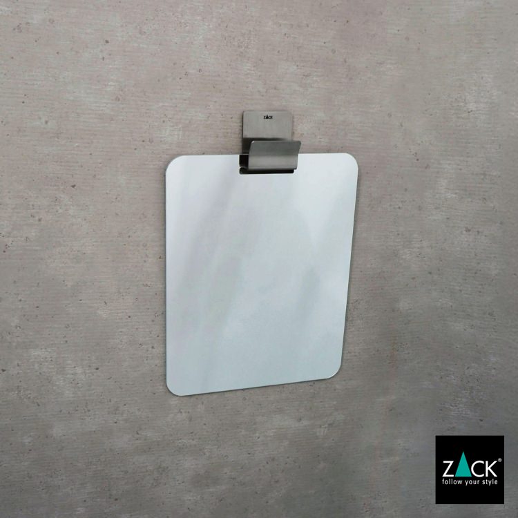 ZACK 40801 POTES ドイツZACK社製モダンデザインの壁掛けミラー(曇止め) HL [お取寄せ]