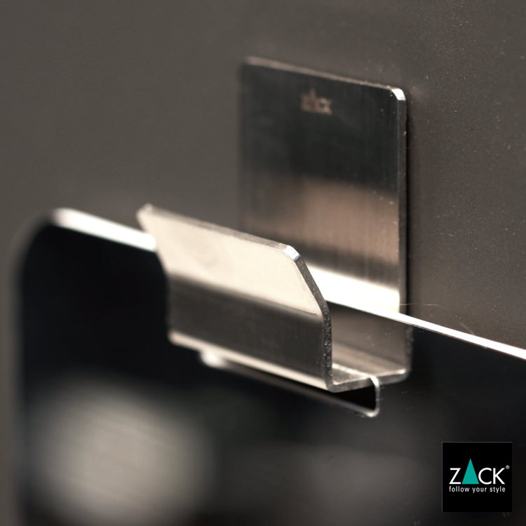 ZACK 40801 POTES ドイツZACK社製モダンデザインの壁掛けミラー(曇止め) HL [お取寄せ]